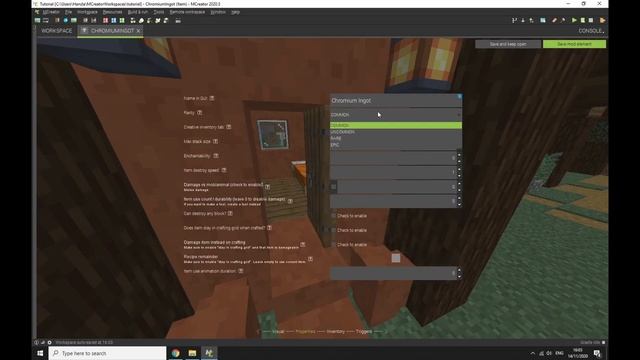 Custom Ore like Iron (Mcreator) смотреть онлайн