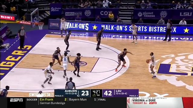 SEC Top Freshman Draft Prospects Sharife Cooper & Cam Thomas Face Off I Cooper 26 Pts, Thomas 27 Pt смотреть онлайн