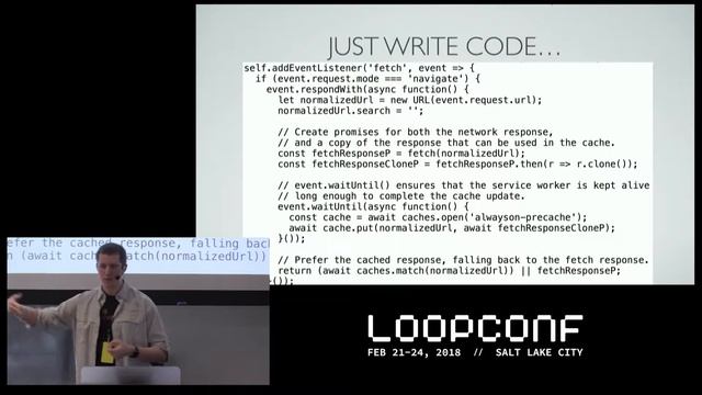 SERVICING YOUR WEBSITE VISITORS WITH BROWSER SERVICE WORKERS Brian Thompson смотреть онлайн