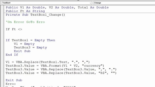 Multiplicar Textbox com PONTO no NÚMERO com Excel VBA via Códigos смотреть онлайн