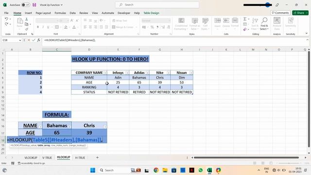 "HLOOK UP" - No one teaches this way! (100% GUARANTEE) | MS - EXCEL | 10 Second PC | смотреть онлайн