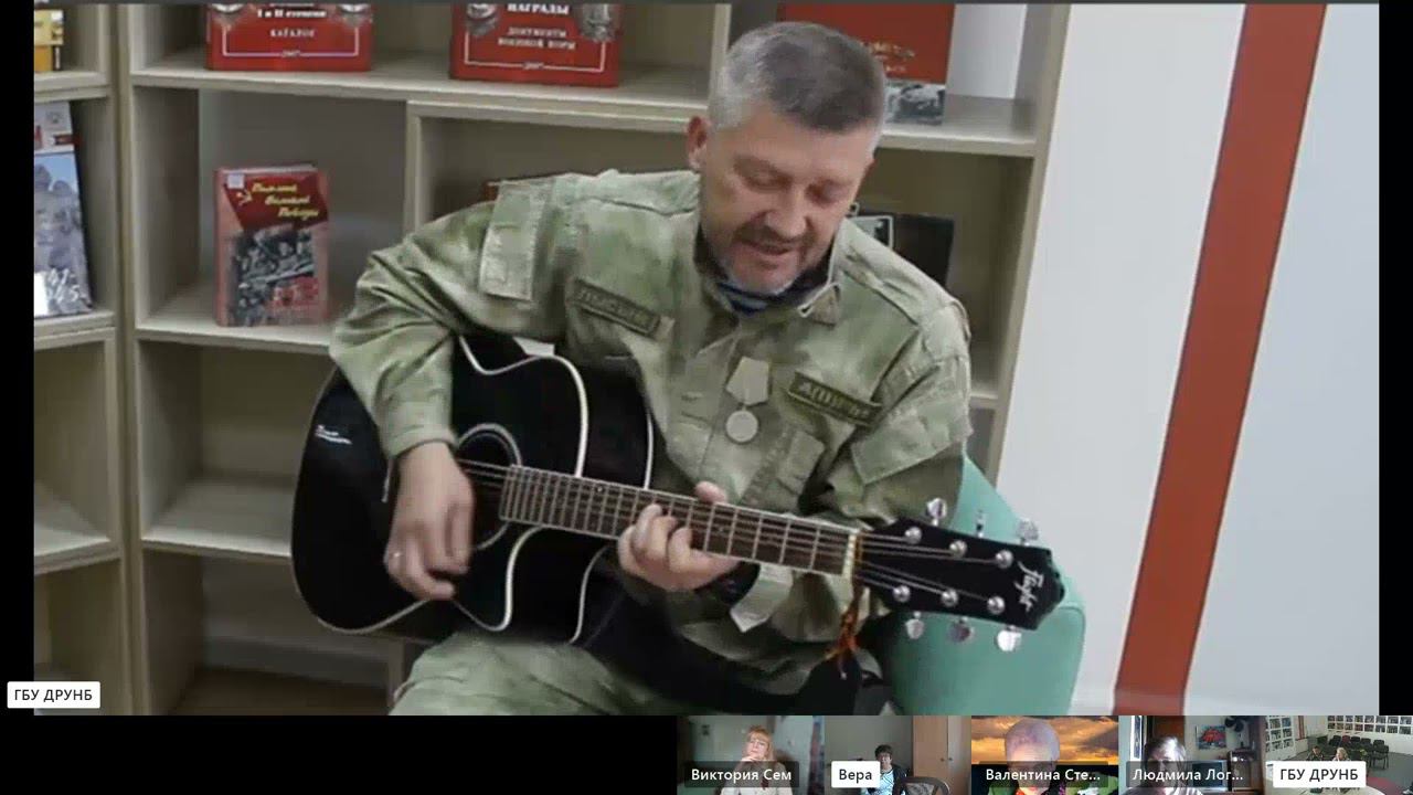 Сергей Лысенко, 9 мая 2020, библиотека Крупской