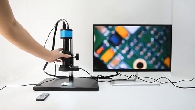 HAYEAR 14MP HD TV HDMI USB Industry Digital C-Mount Microscope Camera TF Card + 180x Zoom C- Review смотреть онлайн