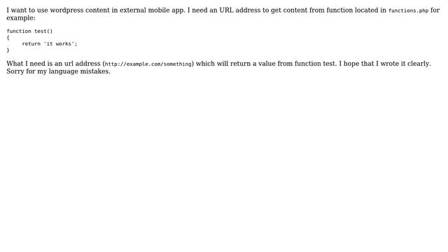 Wordpress: Function in functions.php by url смотреть онлайн