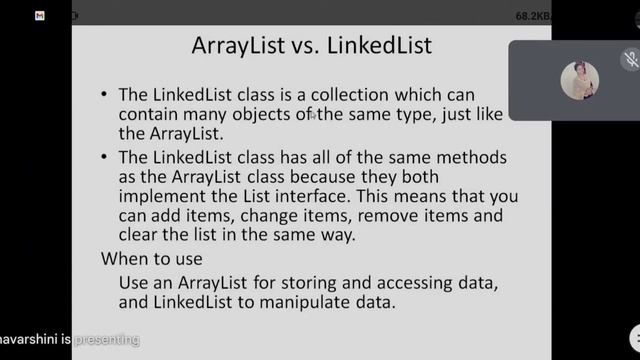 LinkedList - Java смотреть онлайн