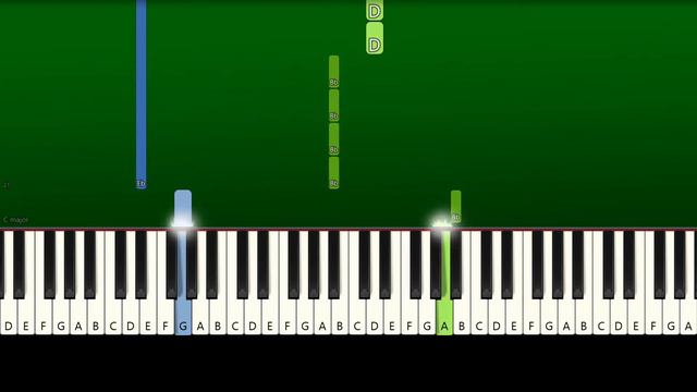 Coffin dance (Slow Easy Piano Tutorial) смотреть онлайн