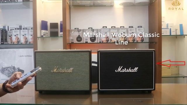 Marshall Woburn vs Marshall Woburn Classic Line смотреть онлайн