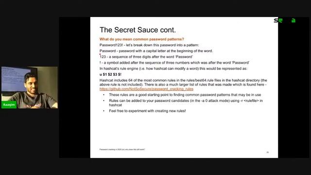 SecTalks SYD0x37 (55th) - Password Cracking in 2020 (or) why does this still work? смотреть онлайн