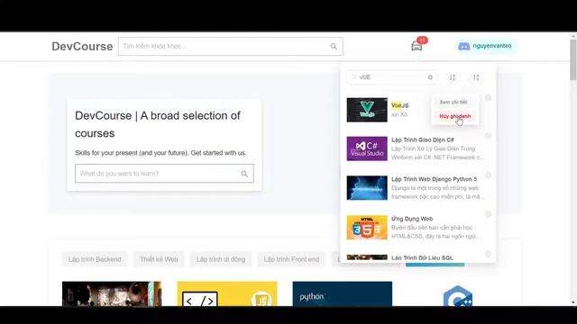 DevCourses - Elearning App with ReactJS | Using React Hooks, Redux, Ant Design | Review Project смотреть онлайн