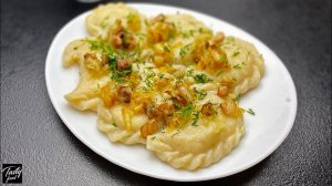 ВКУСНОЕ ЗАВАРНОЕ ТЕСТО НА ВАРЕНИКИ! Вареники с картошкой, мои самые любимые!