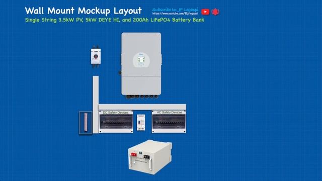 How To Build a 48V 5kW (Deye) Hybrid On/Off-Grid Solar Power System - Complete Pro Level Tutorial смотреть онлайн