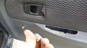 Снятие карты дверей Славута Таврия