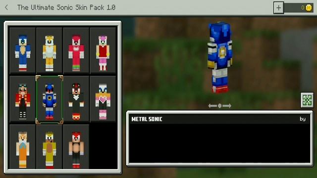 The ultimate Sonic skin pack for Minecraft pe 1.16+ смотреть онлайн