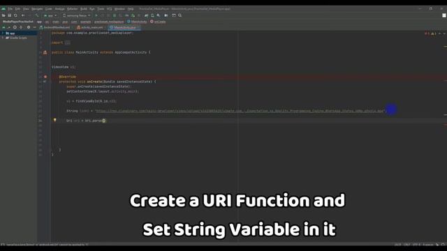 Play Video in Android Studio - Video in Android App - Play Video in Android from URL смотреть онлайн
