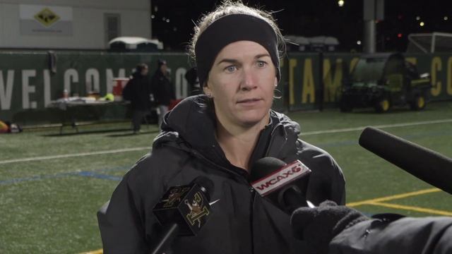 Women's Soccer Semi-Final Post-Game Press Conference - Kristi Huizenga (11/4/21) смотреть онлайн