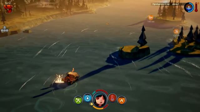 The Flame in the Flood | 1 день игры, выживаем | #1 смотреть онлайн
