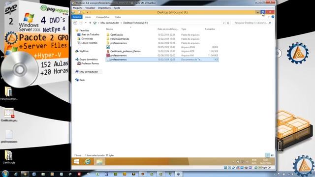 ? VirtualBox - Pasta Compartilhada - Como compartilhar Dados entre a VM e sua Máquina Física -Aula смотреть онлайн