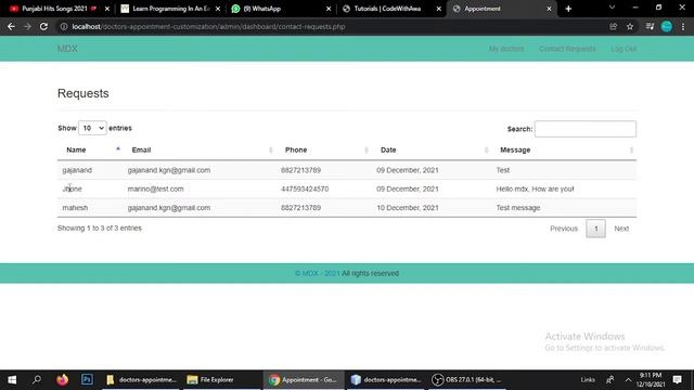 Online Doctor Appointment Booking System in PHP Mysql Tutorail смотреть онлайн