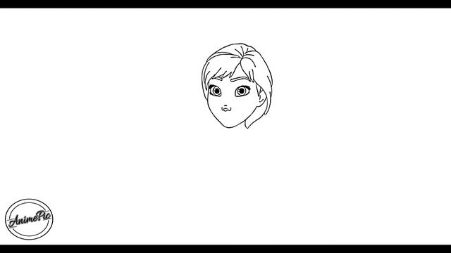 HOW TO DRAW PRINCESS ANNA OF ARENDELLE FROM FROZEN /// COMO DESENHAR A PRINCESA ANNA DE FROZEN
