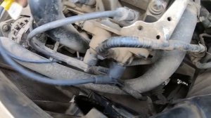 Замена свечей и бронепроводов на лада гранте