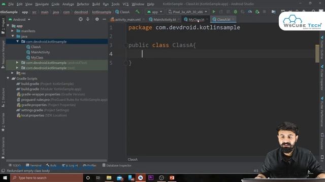 What are Kotlin Classes in Android Studio | Android tutorials for Beginners смотреть онлайн