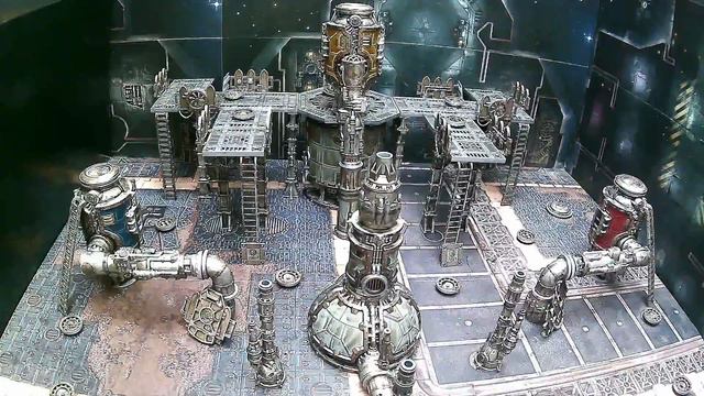 WHMS KILL TEAM Sector Mechanicus combat patrol completed commission warhammer 40k terrain necromund смотреть онлайн
