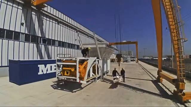 Контрольная сборка БСУ MEKAMIX 30 Compact на фабрике