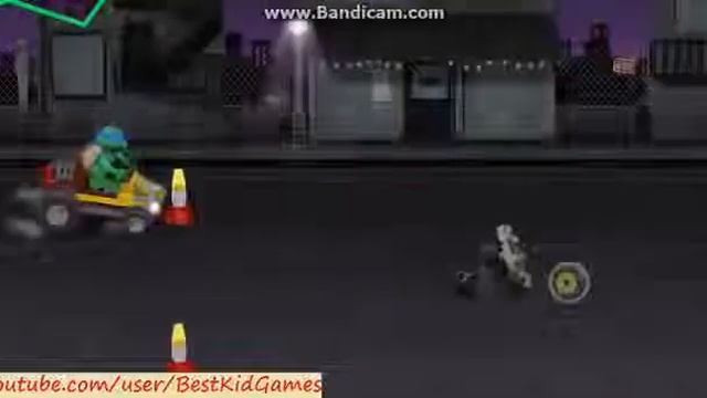NEW LEGO GAMES, LEGO Ninja Turtles Save April Game смотреть онлайн