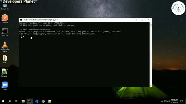 Installing Python and running first python script - Windows - Beginner's Guide смотреть онлайн
