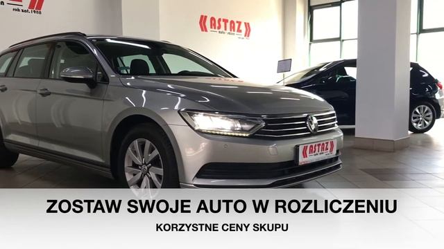 VW Volkswagen Passat B8 1.4 TSI Trendline 2017 r. kombi (Astaz Ruda Śląska) смотреть онлайн