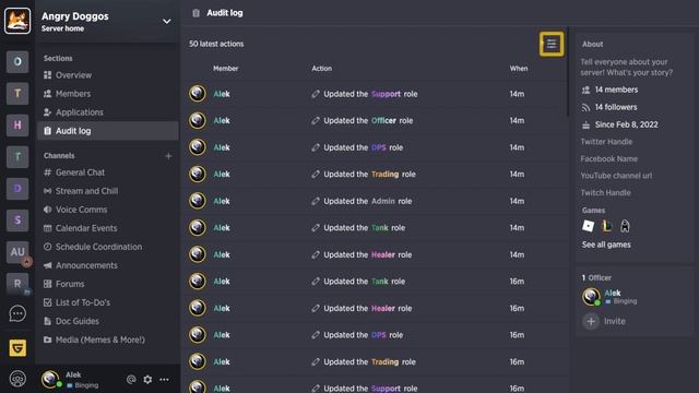 Audit Log | Guilded Tutorial смотреть онлайн