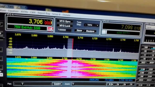 Видео моей панорамы с FT-950 смотреть онлайн