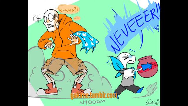 Bath Time - Undertale Comic Dub смотреть онлайн