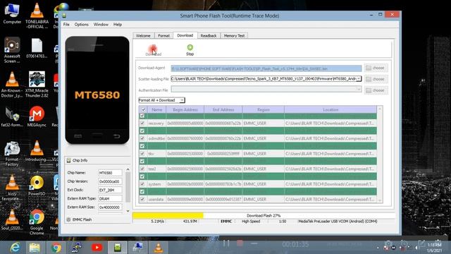 How to Fix MTK S_BROM_DOWNLOAD_DA_FAIL (2004) On SP Flash tool смотреть онлайн