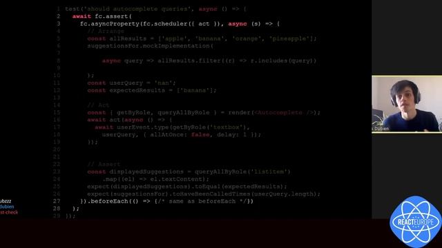 Detecting the unexpected in React applications - Nicolas Dubien aka @ndubien at @ReacteuropeOrgConf смотреть онлайн