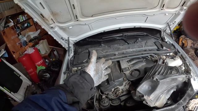 BMW E90 вибрация КУЗОВА в режиме D или R на холостом ходу? РЕШЕНО! смотреть онлайн