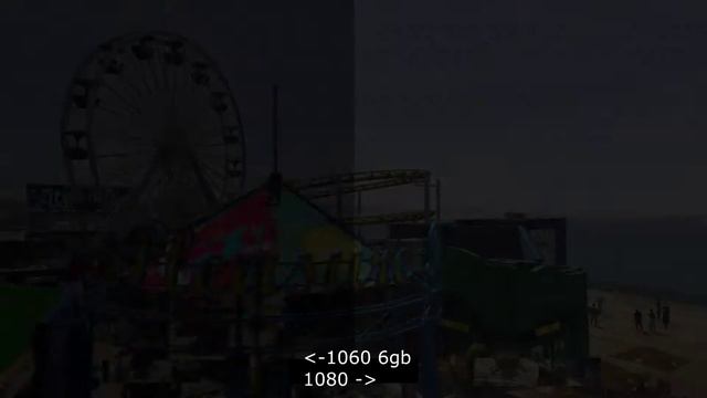 [테스트] GTX1060 6GB, GTX1080 GTA5 벤치마크 일부 비교 смотреть онлайн