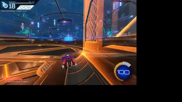 Going For A Rocket League Redirect With Barbie Girl Playing In The Background