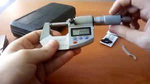 Обзор микрометра Shahe 5203-25 (0.001 микрона)