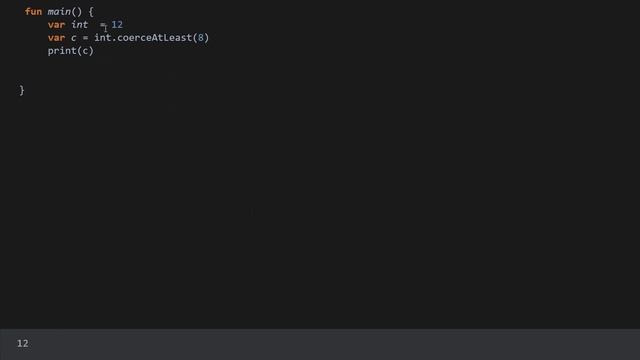 Coerce [Kotlin, Stdlib] смотреть онлайн