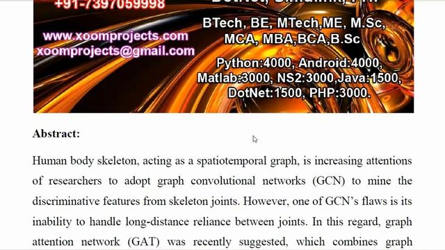 Spatial–Temporal Dynamic Graph Attention Network for Skeleton Based Action Recognition смотреть онлайн