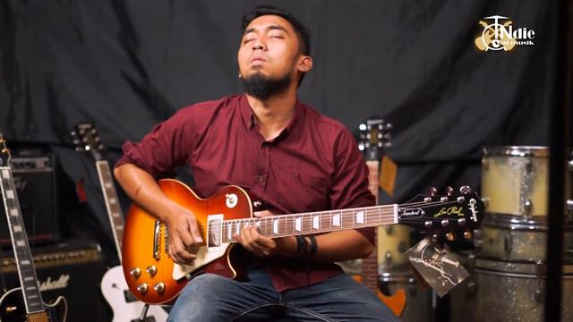 Epiphone lespaul standard 60S Iced tea | GARY MOORE - THE LONER смотреть онлайн