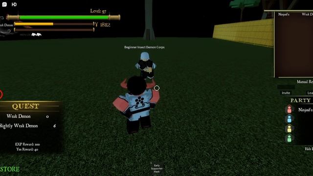 [DEMON SLAYER RPG 2] - Roblox - Demon Art Akaza Full Moveset Showcase смотреть онлайн