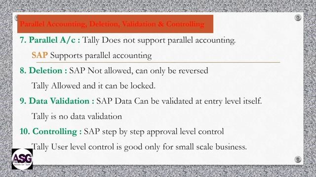 Difference between SAP and Tally | SAP | SAP Course | CA | Accounting | Tally | software | icom | m смотреть онлайн