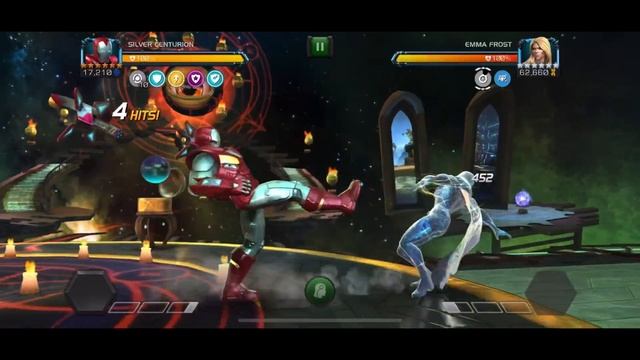 Silver Centurion Bypasses Immunities - Marvel Contest of Champions смотреть онлайн