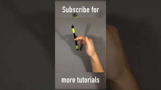 Pen Spinning Tutorial: Finger Around Reverse смотреть онлайн