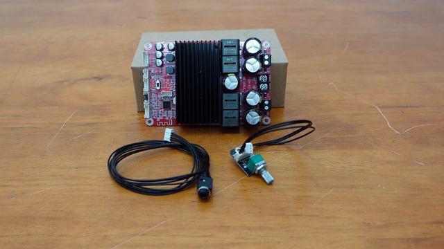 TPA3255 Stereo 300W High Power Bluetooth Amplifier Board W I2S/Preamp Output & Volume Control