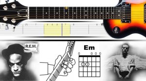 REM -  Losing My Religion (Guitar Tutorial)
