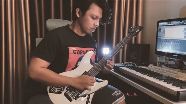 Master of Puppets Metallica Guitar Solo Cover