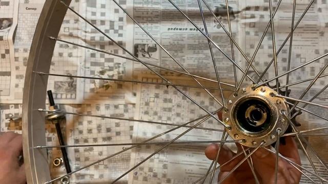 Как собрать китайскую втулку заднего колеса дорожного велосипеда... смотреть онлайн